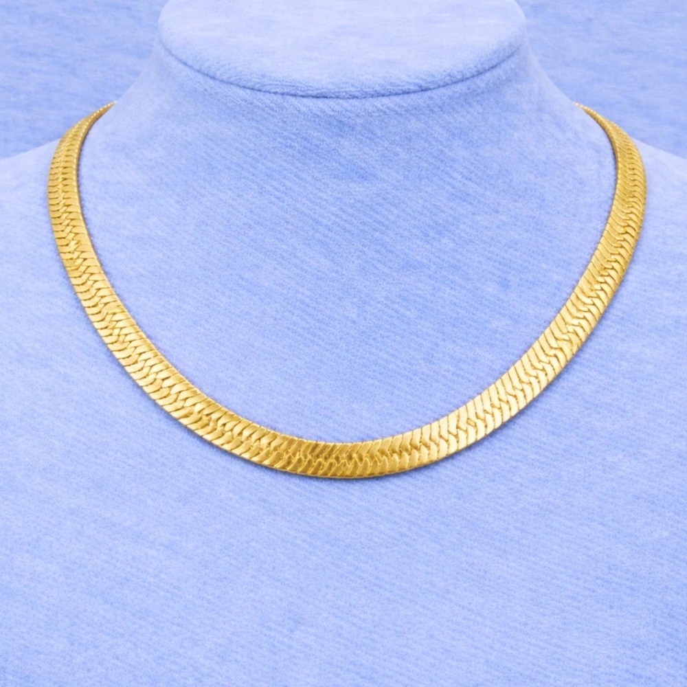 18k Gold Plated Stainless Steel 5mm Chain